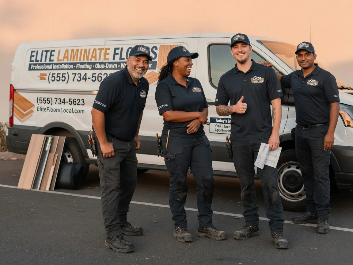 Laminate flooring installation company in Hall, MT